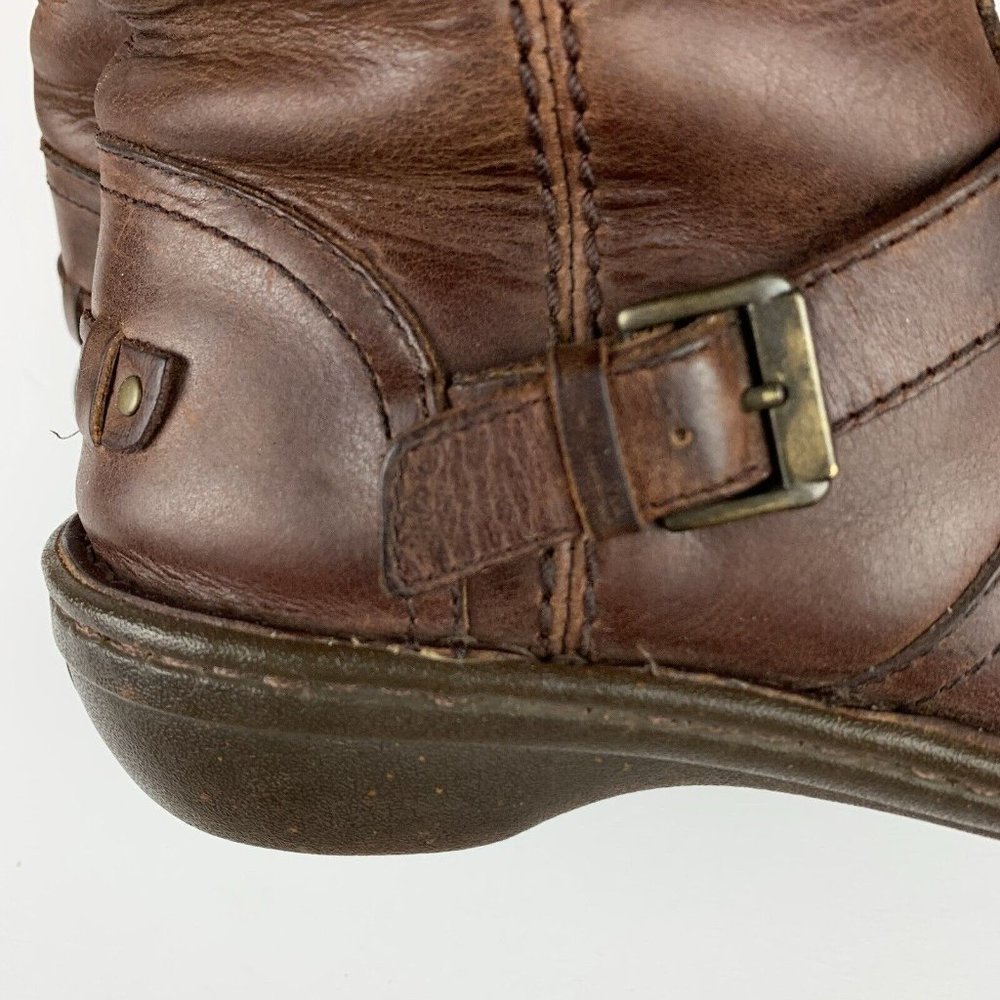 Ugg Brown Leather Knee-High Boots - Picture 10 of 16